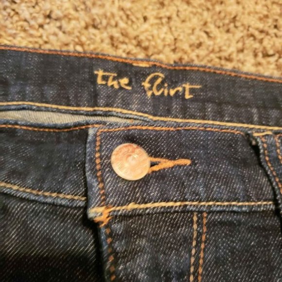 Old Navy Stretch Bootcut Jeans 8 Long - Picture 2 of 4